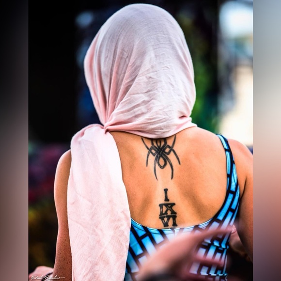 A Custom Alice Vandy(Planet Vandy) Mermaid Fitted Maxi Dress - Picture 8 of 13